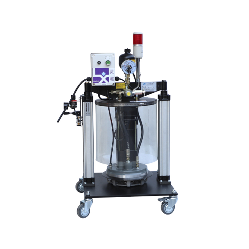 How can an electric grease machine provide early warnings of grease deficiency risks and prevent sudden shutdowns caused by bearing dry friction?